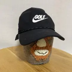 【美品】Nike GOLFキャップ ブラック