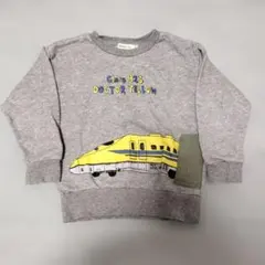 BEAMS mini ドクターイエロー トレーナー 110