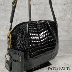 JRA】PATTi PATTi クロコダイル ハンド ワンショルダーバッグ - メルカリ