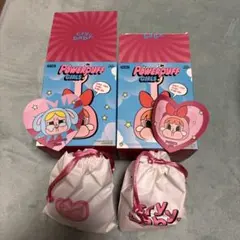 パワーパフガールズ　クライベイビー　ポップマート　ぬいぐるみキーホルダー