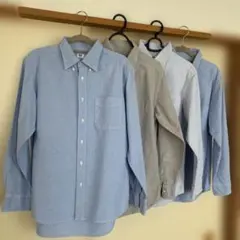 メンズ　ユニクロ　オックスフォード￼シャツ　4点セット