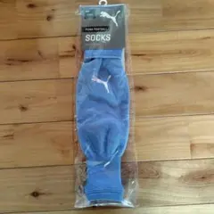 PUMA FOOTBALL SOCKS 青 OSFA