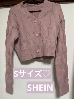 SHEIN ⭐︎DAZY⭐︎ 長袖ニット　ピンク Sサイズ