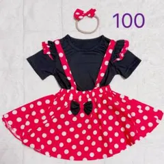 ミニー　子供用　仮装　コスプレ衣装　100cm