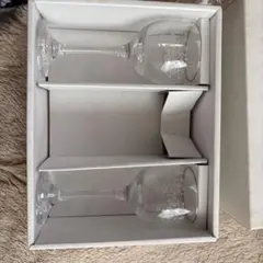 エッチング装飾 ワイングラス 2個セット