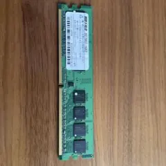 BUFFALO D2/533 DDR2 1GB メモリー BUFFALO DDR2メモリ 1GB 533MHz 2枚 - メルカリ