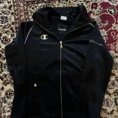 【希少】Champion × DRESSCAMP 金黒ジャージ オールインワンのサムネイル