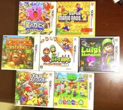 【3DSソフト 人気作まとめ売り】箱あり