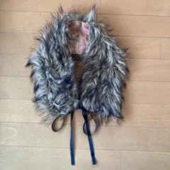 フェイクファーのリメイクティペット