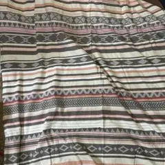 ニトリキリムボーダー、柄、掛け布団シーツ