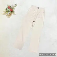 クラシカルエルフ【M】生成りデニムパンツ 綿100％ ナチュラル