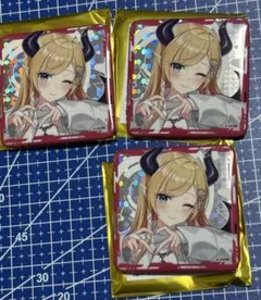 ホロライブ　7th fes スクエア缶バッジ　癒月ちょこ　3個