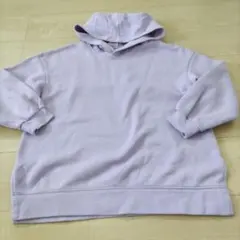 GU 裏起毛　パーカー パープル　150