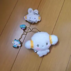 サンリオ　こぎみゅん　マスコット&前髪クリップ