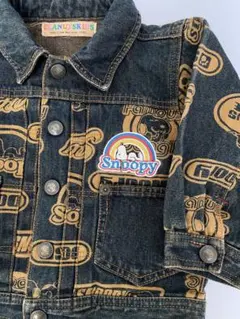 Snoopy デニムジャケット 80 レトロ