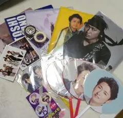 嵐　うちわ　クリアファイル　マスキングテープ　フォト　シール　メモ紙　まとめ売り