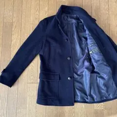 極美品 カシミヤ混×イタリア高級生地 グリーンレーベルリラクシング Pコート M