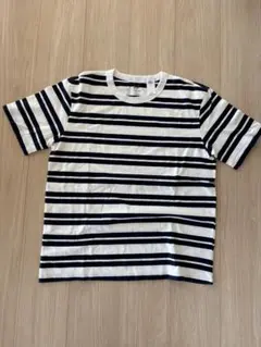 【新品・未使用・タグ付き】GAP　ボーダーTシャツ　ネイビー×ホワイト　Sのサムネイル