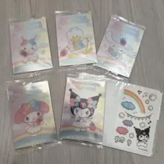 【即購入可】サンリオ キャラクターズ ウエハース5枚 ステッカー付き