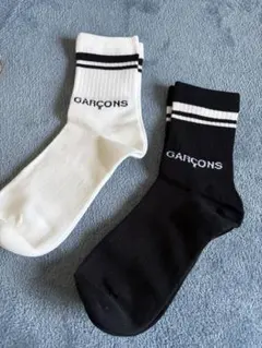 正規品】COMME des GARÇONS ソックス 2足セット（Mサイズ） - メルカリ