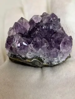 アメジストクラスター　虹入り　原石