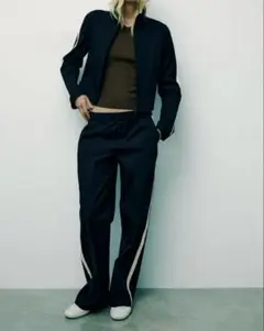 ZARA　ザラ　サイドストライプ　ジャケット　パンツ