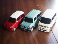 スズキ　ミニカー 3台セット ALTO ハスラー SMILE