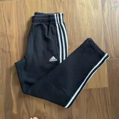 adidas originals ブラック スウェットパンツ 3本ライン