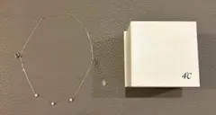 4℃ シルバーダイヤモンドブレスレット