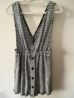 ZARA ミニ丈ジャンパースカート