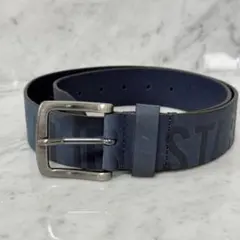 未使用新品 EMPORIO ARMANI スエードレザーベルト 80サイズ 紺緑 未使用新品 EMPORIO ARMANI スエードレザーベルト 80サイズ 紺緑