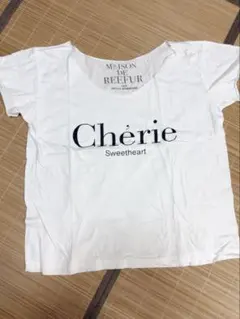Maison de Reefur レディース ロゴ プリント Tシャツ 梨花のサムネイル