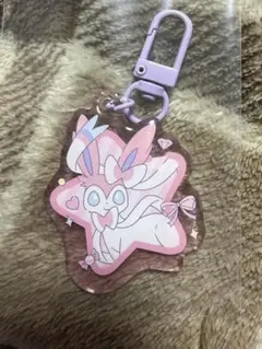 Pokémon Fancy Time ニンフィア　ナムコ　アクリルキーホルダー