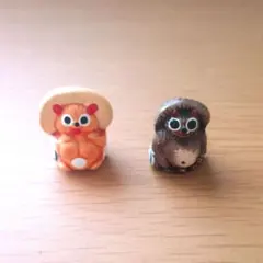 ミニチュア狸の置物のサムネイル