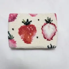 ラブラリーバイフェイラー ストロベリードット ティッシュポーチ アイボリー