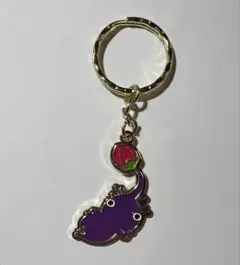 ピクミン　メタルキーホルダー　紫ピクミンのサムネイル