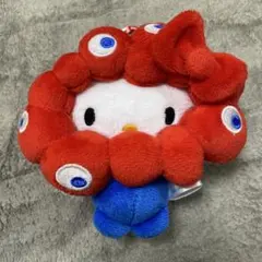 大阪万博　ハローキティ ミャクミャク サンリオ なりきりぬいぐるみ　カラビナ付