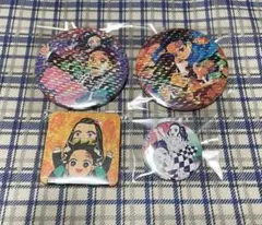 鬼滅の刃 竈門兄妹 缶バッジ