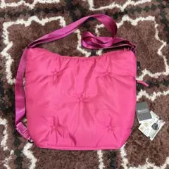 ROOTOTE セオルー　ルートート3wayショルダーバック星刺繍ビビットピンク