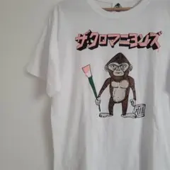 美品】ザ・クロマニヨンズ ペインターTシャツ タオル セット売り 赤 XL