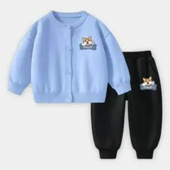 【キッズ服】男の子春服セット2026新作ニットセーター長ズボン