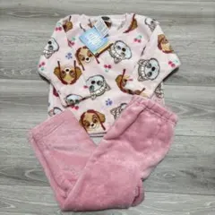 パウパト　フリースパジャマ　100cm