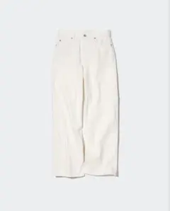 バギージーンズ（丈標準76cm）2023年春モデル　サイズ27　オフホワイト