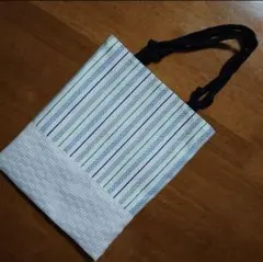 ハンドメイド帯地ペタンコバック