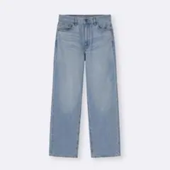 GU ジーユー ハイライズストレートジーンズ ストレートパンツ