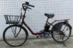 電動アシスト自転車 Cristiano 本体 レッド - メルカリ