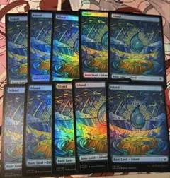 secret lair chaos vault 土地5種 foilセット MTG - メルカリ