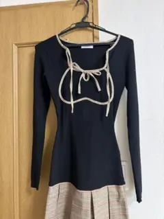 Darich ポイントチェックミニワンピース　FL