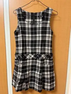 ワンピース　EASTBOY 9号　チェック　裏地あり