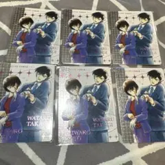 トレーディンググラフィックコレクション　名探偵コナン　高木　佐藤　6枚セット